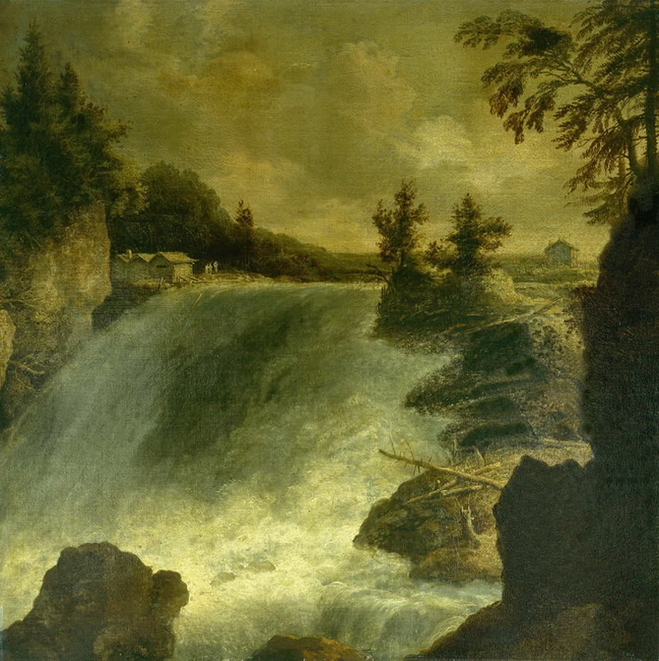 Cascata a Trollhättan - Koninklijke Nederlandse Akademie van Wetenschappen, Amsterdam